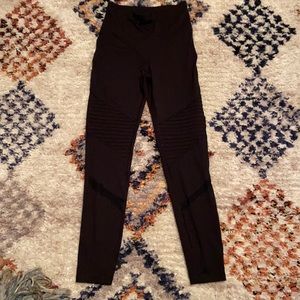 Black Moto legging